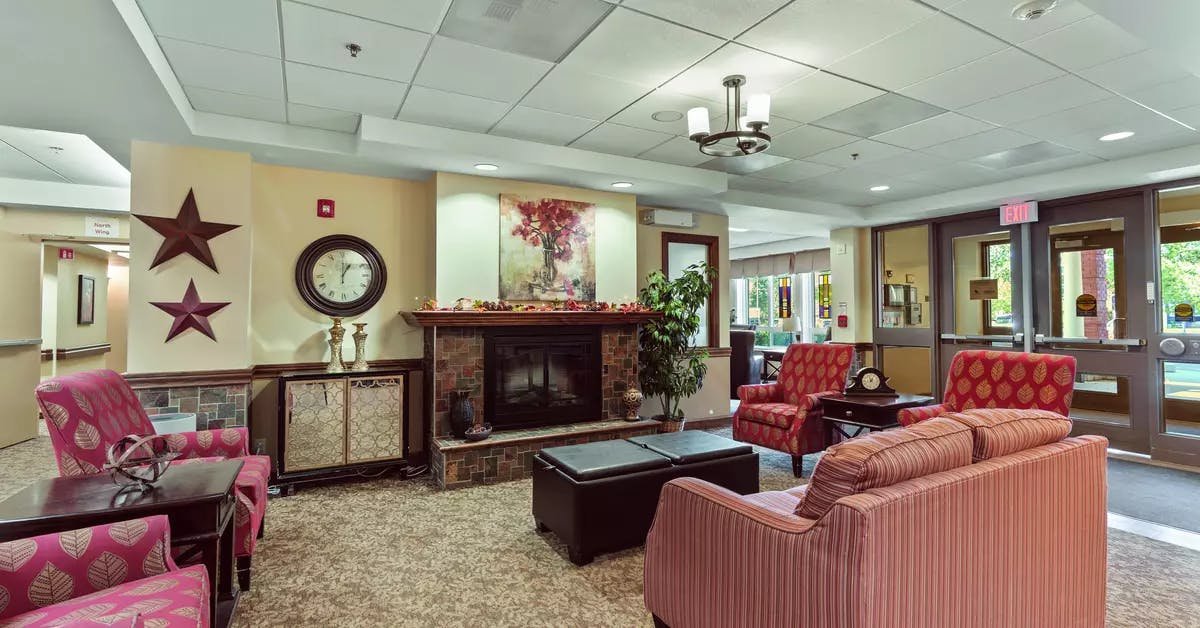 A common area of Chartwell Isabella Retirement Home