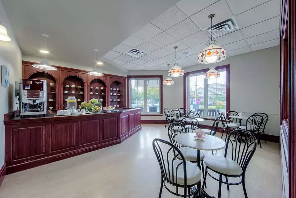 Chartwell Terrace on the Square's cafe