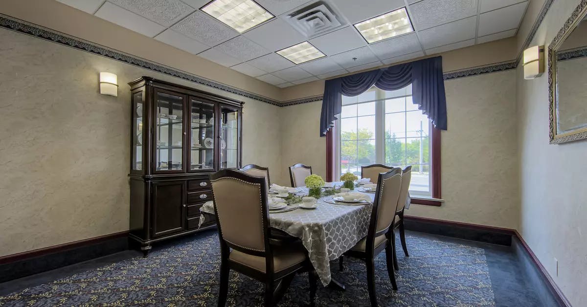 Chartwell Terrace on the Square's private dining room