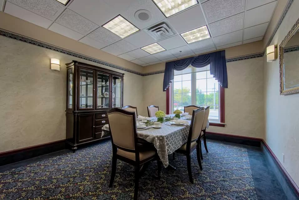 Chartwell Terrace on the Square's private dining room