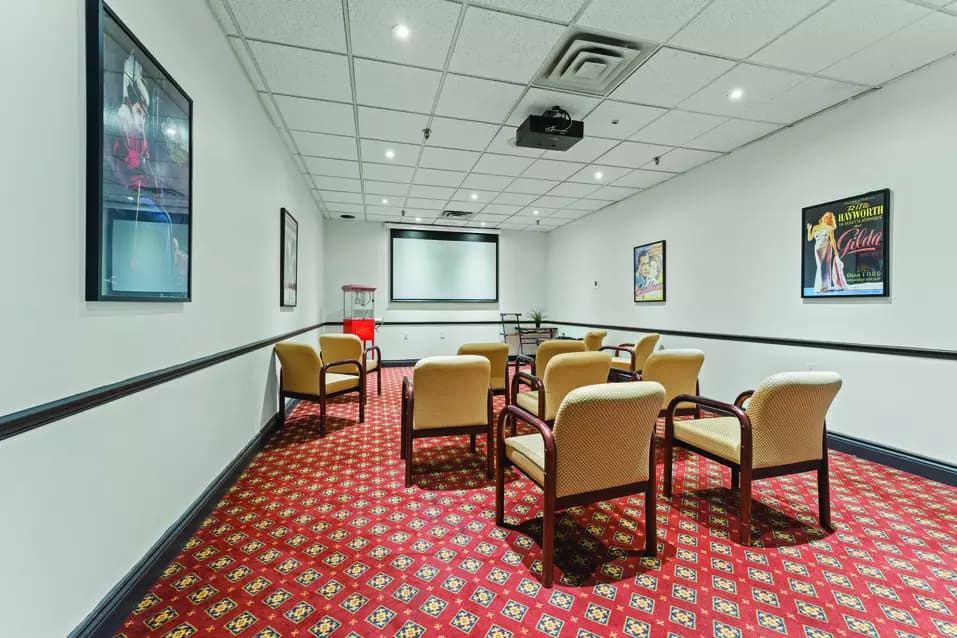 The theatre of Chartwell Grenadier Retirement Residence