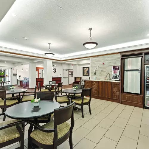 Chartwell Regency Retirement Residence   bistro with bar